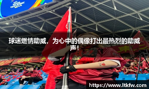 球迷燃情助威，为心中的偶像打出最热烈的助威声！